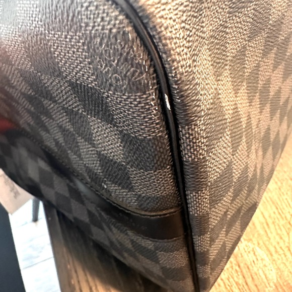 LOUIS VUITTON Damier Graphite Keepall Bandouliere 45 - Picture 11 of 16